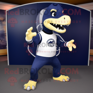 Navy Tyrannosaurus mascotte...