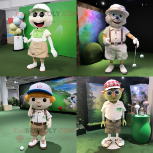 Postava maskota Golfového...