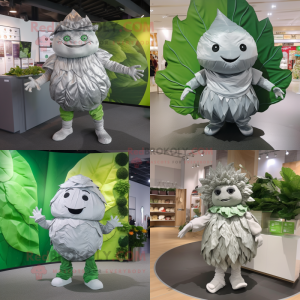 Silver Cabbage leaf maskot...