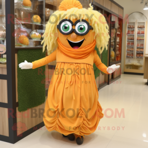 Oransje Pesto Pasta maskot...