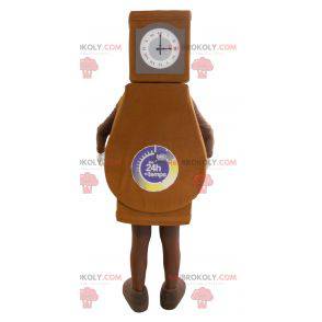 Mascotte d'horloge de parquet géante - Redbrokoly.com