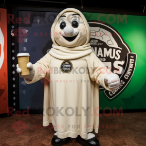 Kremfarget Guinness maskot...