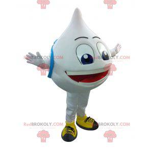 Grande mascotte gigante goccia bianca - Redbrokoly.com