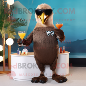 Brązowy Bald Eagle w...