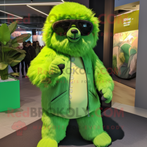 Lime Green Sloth Bear...