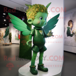 Skoggrønn Cupid maskot...