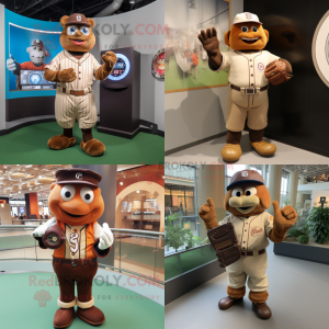 Brown Baseball handschoen...