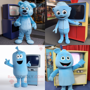 Sky Blue Television maskot...