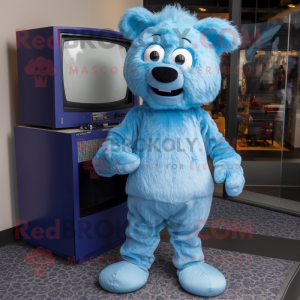 Sky Blue Television maskot...