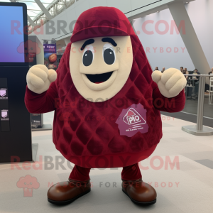 Maroon Potato mascotte...