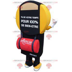 Básculas de baño Mascot Elancia amarillo y negro -