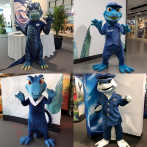 Navy Lizard mascotte...