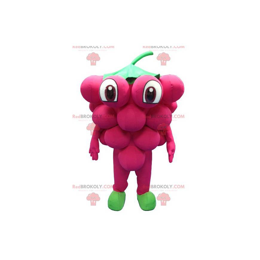 Mascote gigante de cacho de uvas - Redbrokoly.com