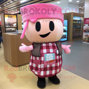 Rosa Miso-Suppe Maskottchen...