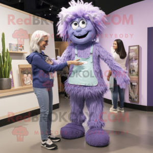 Lavendel Guinness maskot...