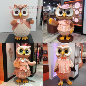 Peach Owl mascotte...