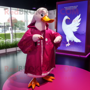 Magenta Swans mascotte...