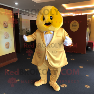 Gul Dim Sum maskot kostume...