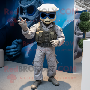 Navy marine recon maskot...