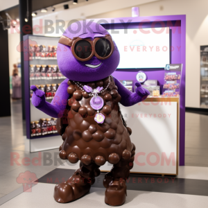 Purple Chocolates mascotte...