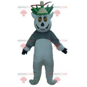 Madagascar cartoon lemur mascot - Redbrokoly.com