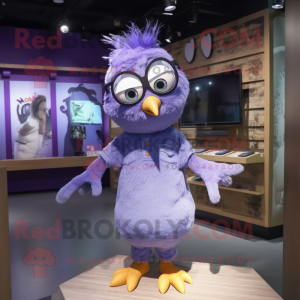 Purple Dove mascotte...