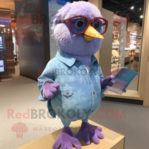 Purple Dove mascotte...