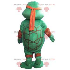 Raphael mascot the famous ninja turtle with the red headband -