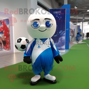  Fotboll maskot kostym...