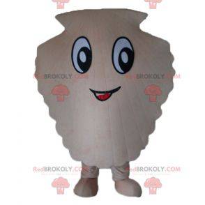 Maskot kæmpe hvid kammuslingeskal - Redbrokoly.com