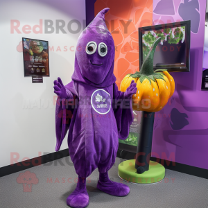 Purple Squash mascotte...