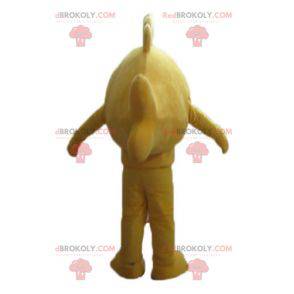 Very pretty and cute giant yellow fish mascot - Redbrokoly.com