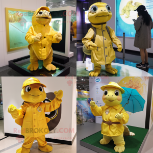 Gold Turtle mascotte...