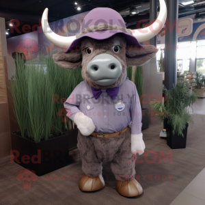 Lavendel Buffalo mascotte...