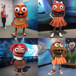 Rust Tuna maskot kostume...