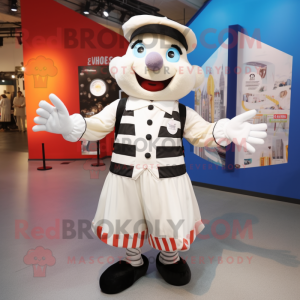 Costume de mascotte de Mime...