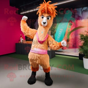 Rust Llama mascotte kostuum...