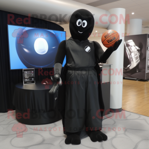 Sort Basketball Ball maskot...