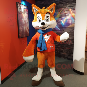  Fox maskot kostume...