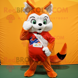  Fox mascotte kostuum...