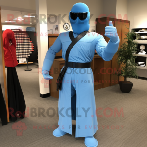 Sky Blue Gi Joe mascotte...