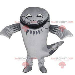 Mascot stor grå fisk gigantisk steinbit - Redbrokoly.com