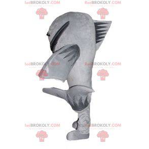 Mascot big gray fish giant catfish - Redbrokoly.com