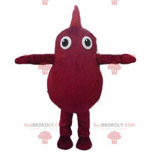 Mascot grote man van gigantische rode aardappel - Redbrokoly.com
