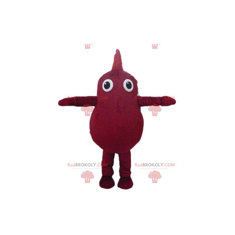 Mascote grande homem de batata vermelha gigante - Redbrokoly.com