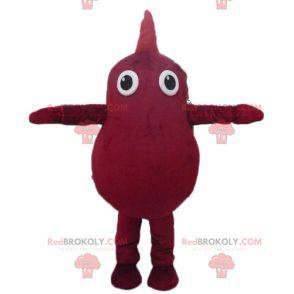 Mascot hombre grande de papa roja gigante - Redbrokoly.com