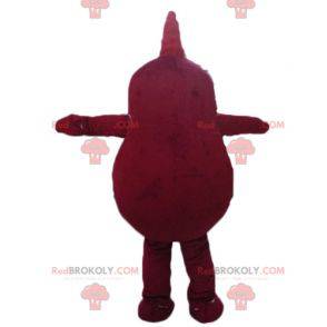 Mascot grote man van gigantische rode aardappel - Redbrokoly.com