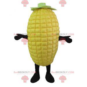 Giant yellow and green corn cob mascot - Redbrokoly.com