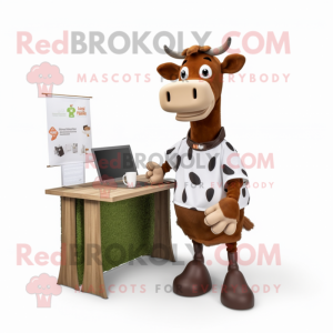 Brun Holstein Cow-...