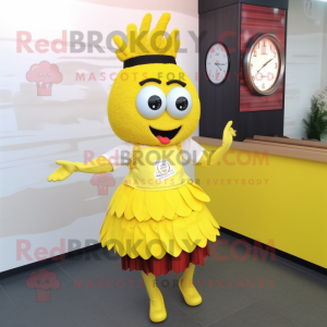 Citrongul Paella maskot...
